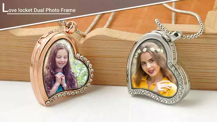Play Love Locket Dual Photo Frames