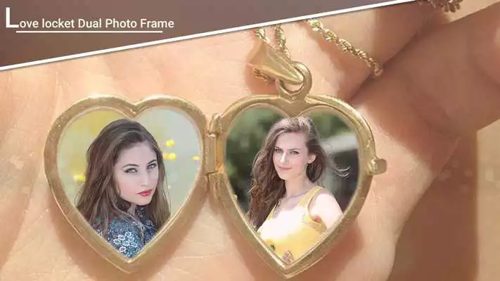 Play Love Locket Dual Photo Frames
