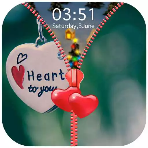 Play Love Locket Zipper Lock Screen APK Play Love Locket Zipper Lock Screen APK