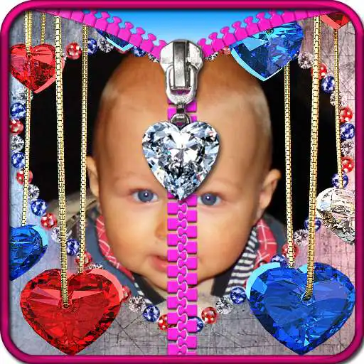 Free play online Love lock screen. Zipper. APK