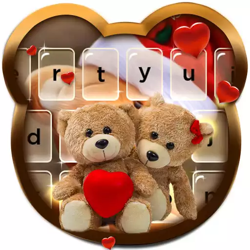 Play Lovely Bear - Keyboard Theme APK