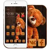 Free play online Lovely Brown Teddy Theme APK
