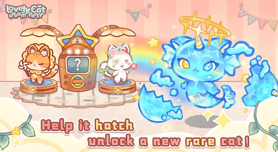 Play Lovely cat dream party as an online game Lovely cat dream party with UptoPlay