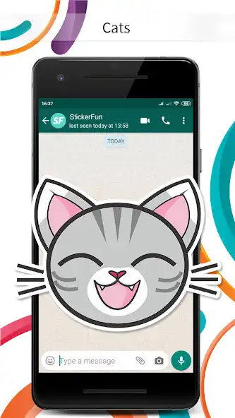 Play Lovely Cats Stickers as an online game Lovely Cats Stickers with UptoPlay