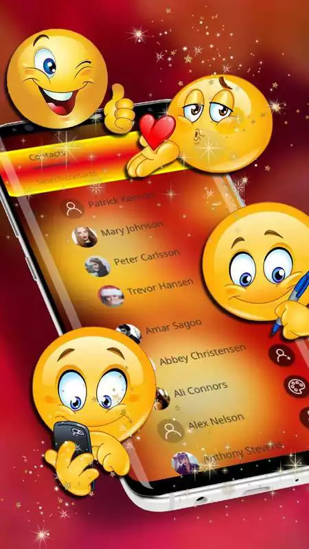 Play Lovely Emoji Launcher Theme