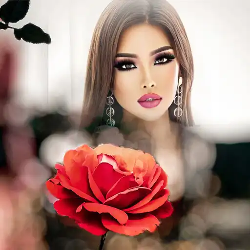 Play Lovely flower Photo Frame APK