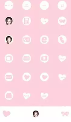 Play Lovely girl(pink love)dodol