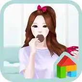 Free play online lovelygirl(sweety) dodol theme APK