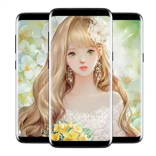 Play lovely girl walpaper APK