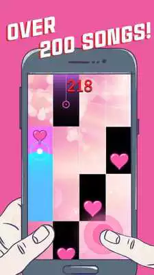Play Lovely Heart Piano Tiles