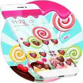 Free play online lovely lollipop theme chocolate peach icon APK Free play online lovely lollipop theme chocolate peach icon APK