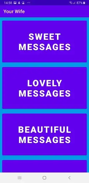 Play Lovely Messages For Your Wife as an online game Lovely Messages For Your Wife with UptoPlay