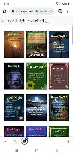 Play Lovely Night Wishes Quotes as an online game Lovely Night Wishes Quotes with UptoPlay