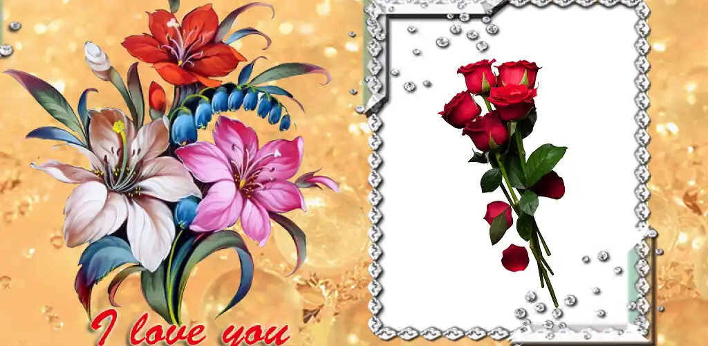 Play Lovely Photo Flower Frame  and enjoy Lovely Photo Flower Frame with UptoPlay