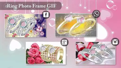 Play Lovely Ring Photo Frame as an online game Lovely Ring Photo Frame with UptoPlay