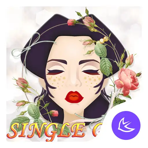 Free play online Lovely single girl APUS Launcher fashion theme APK Free play online Lovely single girl APUS Launcher fashion theme APK