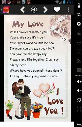 Play Love messages cards wallpapers as an online game Love messages cards wallpapers with UptoPlay