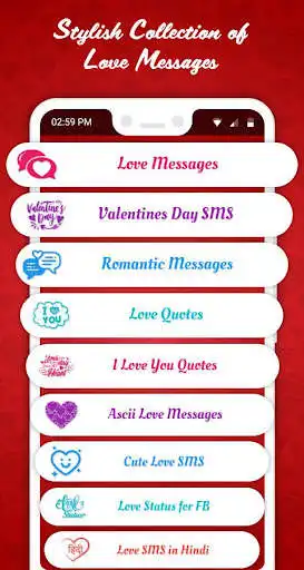Play Love Messages Text SMS & Background Wallpaper  and enjoy Love Messages Text SMS & Background Wallpaper with UptoPlay