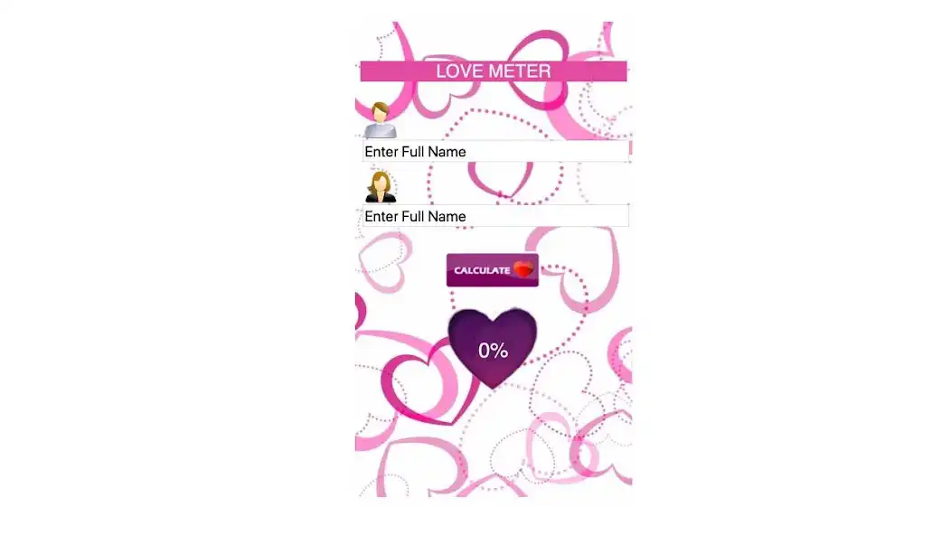 Play Love Meter App as an online game Love Meter App with UptoPlay