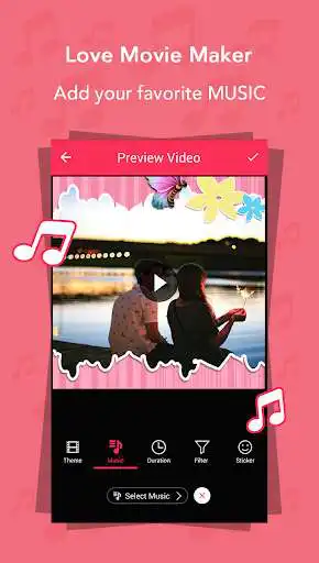 Play Love Movie Maker