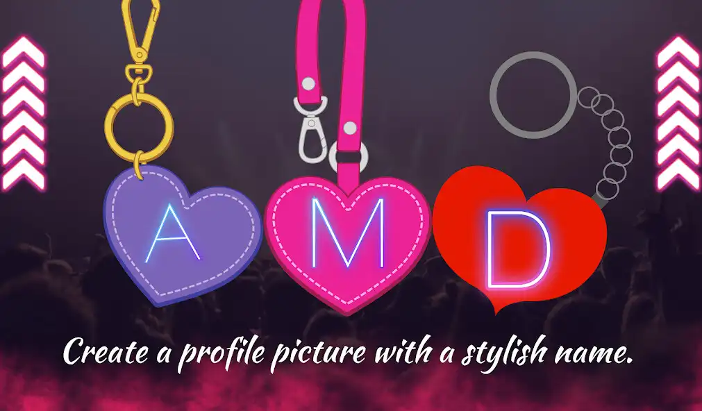 Play Love Name Letter DP Maker  and enjoy Love Name Letter DP Maker with UptoPlay