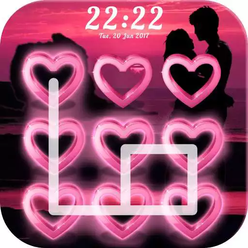 Free play online Love Pattern Lock Screen Free for Girls  APK