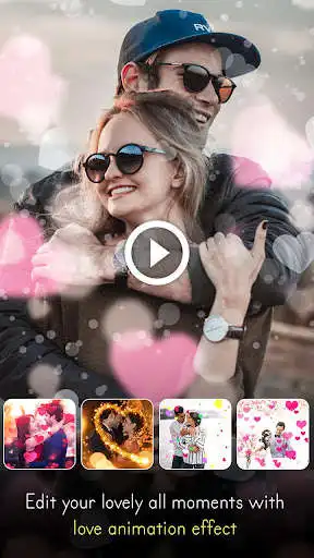 Play Love Photo Effect Video Maker - Animation Video as an online game Love Photo Effect Video Maker - Animation Video with UptoPlay