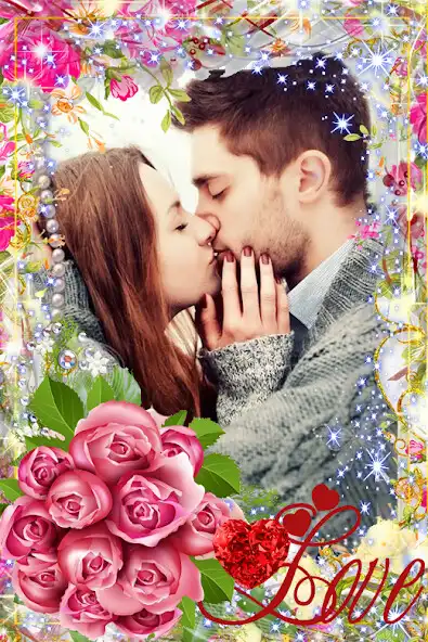 Play Love Photo Frame 2022 as an online game Love Photo Frame 2022 with UptoPlay