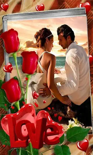 Play Love Photo Frame Pro as an online game Love Photo Frame Pro with UptoPlay