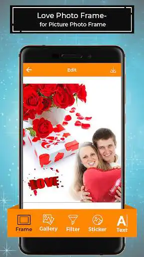 Play Love Photo Frames for Pictures - PhotoEditor as an online game Love Photo Frames for Pictures - PhotoEditor with UptoPlay