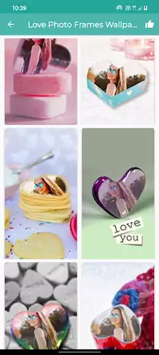 Play Love Photo Frames Wallpaper as an online game Love Photo Frames Wallpaper with UptoPlay