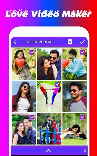 Play Love photo video maker music as an online game Love photo video maker music with UptoPlay