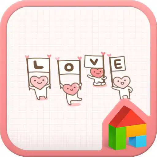 Free play online love pink dodol launcher theme APK