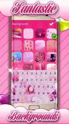 Play Love Pink Keyboard Themes