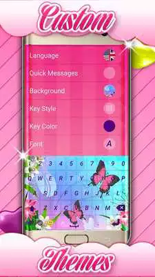 Play Love Pink Keyboard Themes
