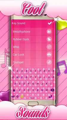 Play Love Pink Keyboard Themes