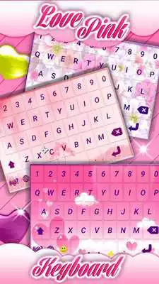 Play Love Pink Keyboard Themes