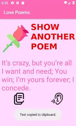 Play LOVE POEMS - Beautiful Romantic for your Beloved as an online game LOVE POEMS - Beautiful Romantic for your Beloved with UptoPlay