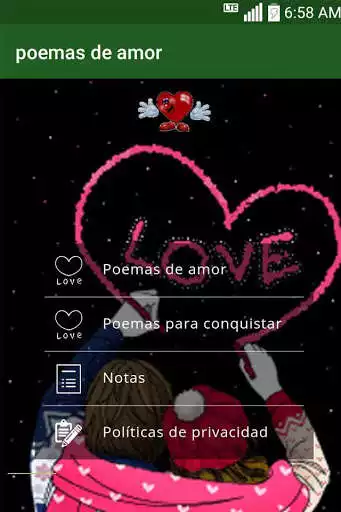 Play APK love poems with love poems to fall in love  and enjoy love poems with love poems to fall in love with UptoPlay com.eignaapps.poemasdeamor