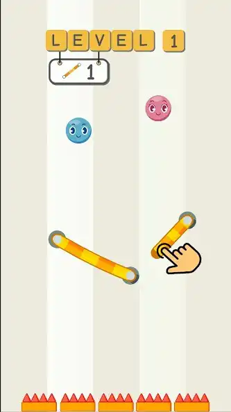 Play Lover Balls - Rope Puzzle  and enjoy Lover Balls - Rope Puzzle with UptoPlay