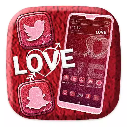 Play Love Red Launcher Theme APK Play Love Red Launcher Theme APK