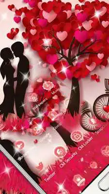 Play Love Red Rose Theme as an online game Love Red Rose Theme with UptoPlay