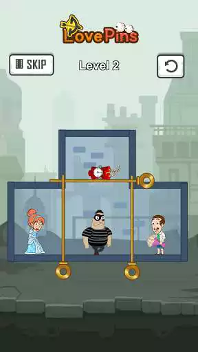 Play Love Rescue : Pull Pins and Brain Wash as an online game Love Rescue : Pull Pins and Brain Wash with UptoPlay
