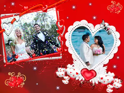 Play Love - Romantic Photo Frames as an online game Love - Romantic Photo Frames with UptoPlay