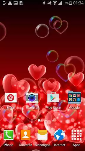 Play Love Rose Free Live Wallpaper