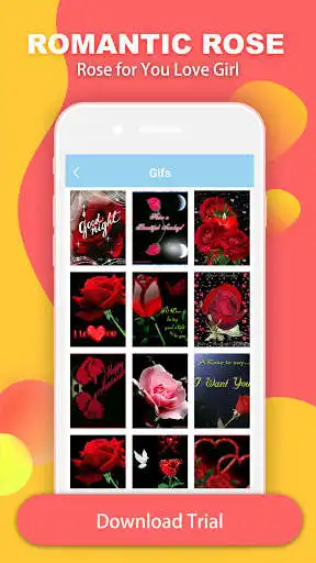 Play Love Rose GIF Stickers as an online game Love Rose GIF Stickers with UptoPlay