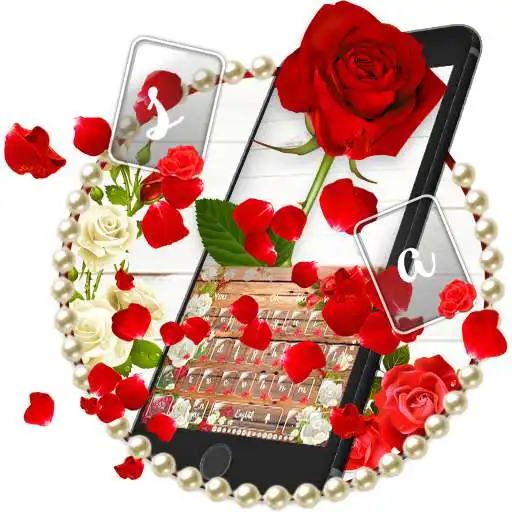 Free play online Love Roses Keyboard APK Free play online Love Roses Keyboard APK