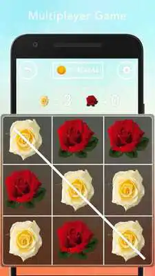 Play Love Roses - Tic Tac Toe