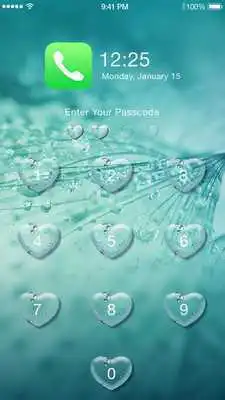 Play Lovers Heart Applock Theme