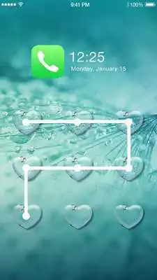 Play Lovers Heart Applock Theme